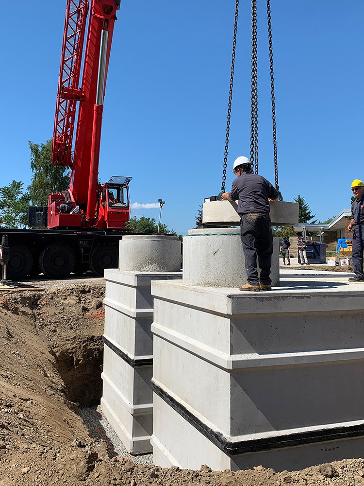 Installation Of New Tanks Seneca Central PS